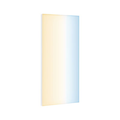 Rechthoekige LED-wandlamp met warm en koel wit licht voor moderne kamerverlichting