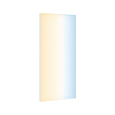 Rechthoekige LED-wandlamp met warm en koel wit licht voor moderne kamerverlichting