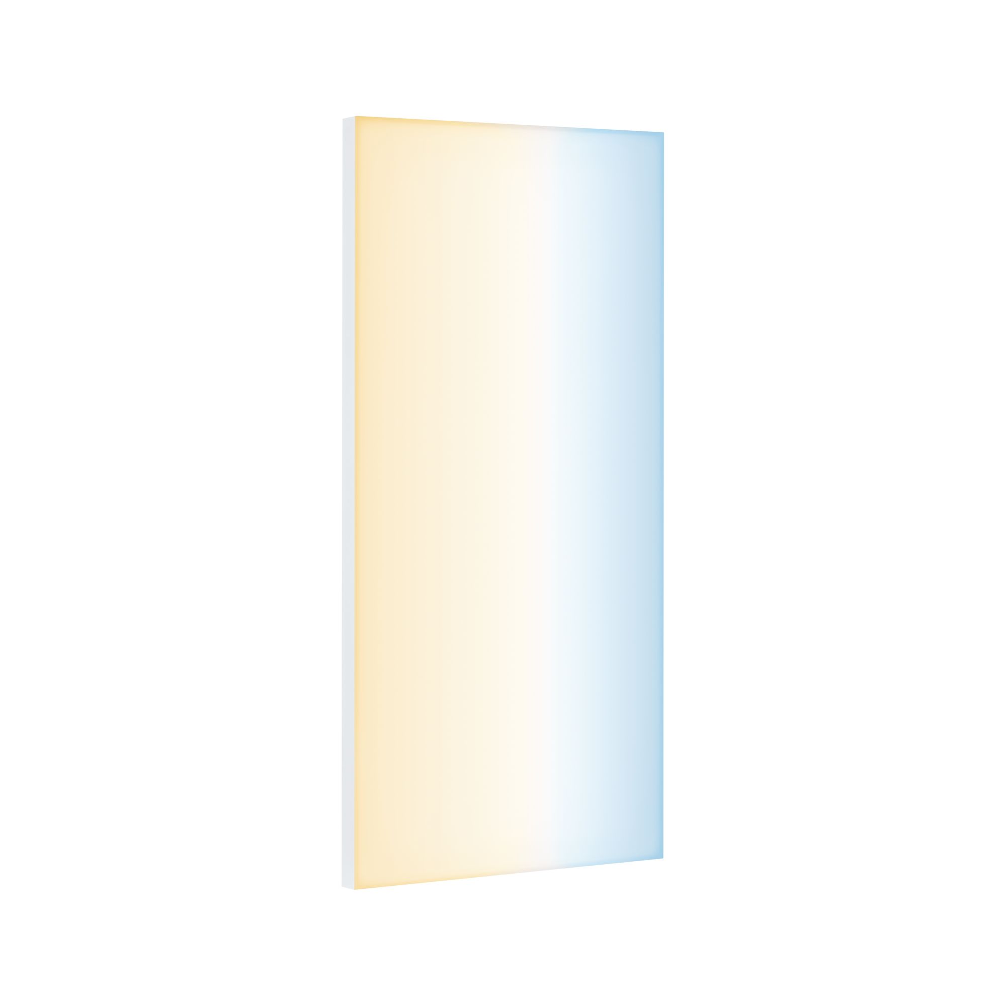 Rechthoekige LED-wandlamp met warm en koel wit licht voor moderne kamerverlichting