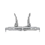 Metallbefestigungsklammer in Silber für LED-Einbaustrahler zur sicheren Montage im Deckenbereich