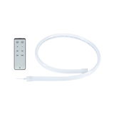 Witte flexibele LED-lichtstrip met afstandsbediening voor dimbare sfeerverlichting en moderne inrichting
