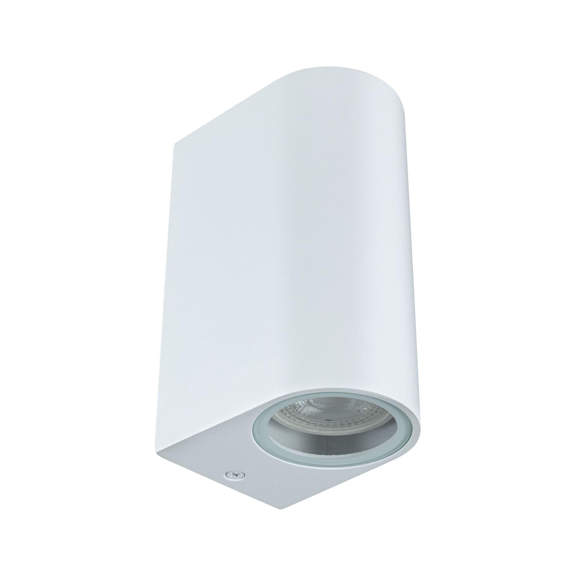 Applique Perugia IP44 GU10 230V max. 2x10W Blanc dépoli