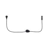 Sort strømkabel med kontakt og stik til LED-belysning og lampebetjening