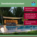 Zwembadwaterbestendige buitenverlichting van hoogwaardig materiaal, geschikt voor chloorhoudende zwembadomgeving