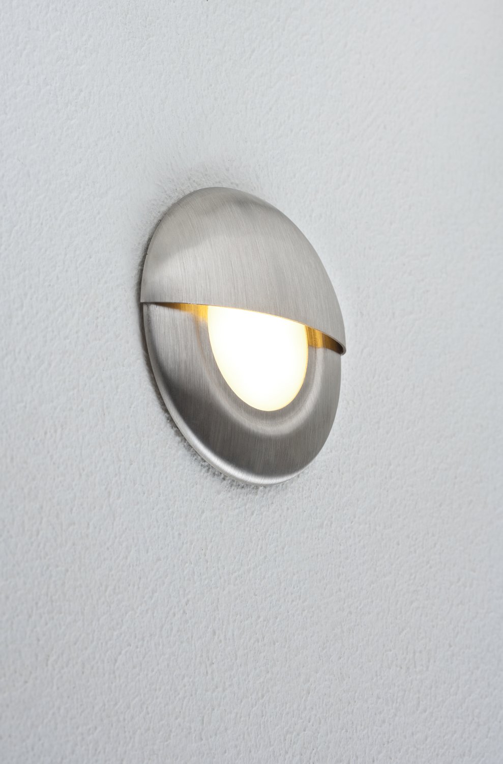 LED Recessed wall luminaire Special Line round 87mm Stainless steel