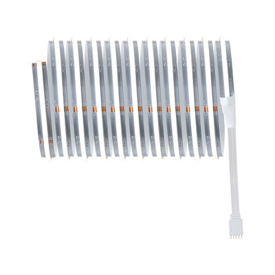 Flexible LED light strip with white light and 4-pin connector for versatile lighting solutions