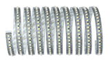Flexibele LED-strip met warmwitte diodes op zilveren printplaat voor moderne verlichting
