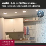 VariFit witte LED-plafondlampen met IP44 spatwaterdicht voor badkamer en vochtige ruimtes