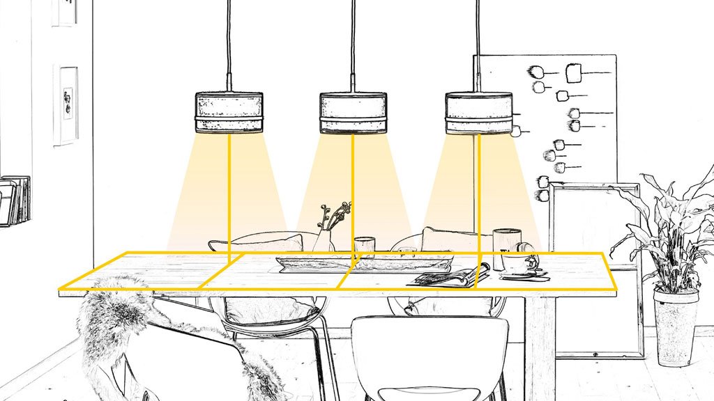 Wie hängt man eine Reihe von Lampen schön auf? - Zenza Home DE