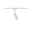 URail Reflektor torowy Tubo Pojedynczy spot 250lm 4,5W 3000K 230V Biały Modern white metal LED spotlight on track system for flexible room lighting