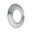 LED-wandinbouwlamp Cover Afdekking rond 86mm Edelstaal Ronde inbouwring van geborsteld roestvrij staal in zilver voor LED-verlichting