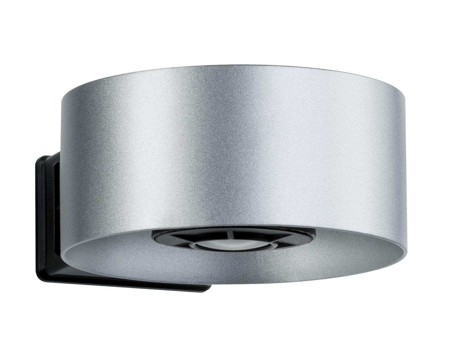 House wall luminaire Cone IP44 4,000 K 8 W silver/ Anthracite