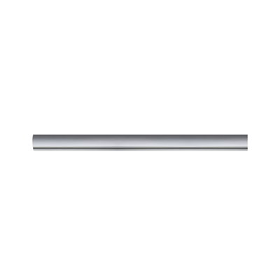 Schlanke Aluminium-LED-Leiste in Silber für moderne Beleuchtungslösungen im Innenbereich