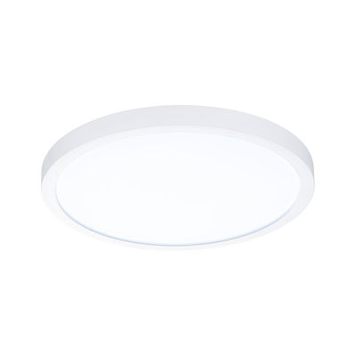 Runde weiße LED-Deckenleuchte mit schlichtem Design für moderne Wohnräume und energiesparende Beleuchtung