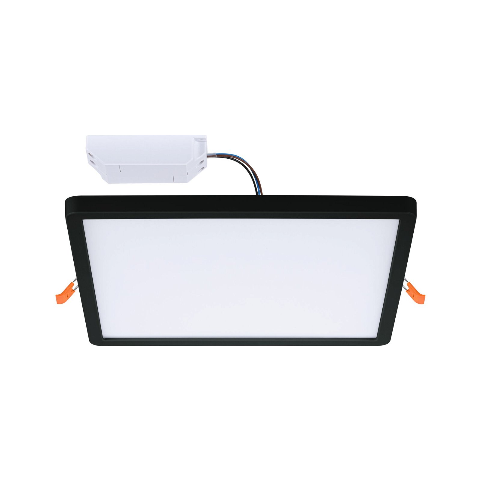 VariFit LED Recessed panel Smart Home Zigbee Areo IP44 square 230x230mm 16W 1400lm Tunable White Black dimmable