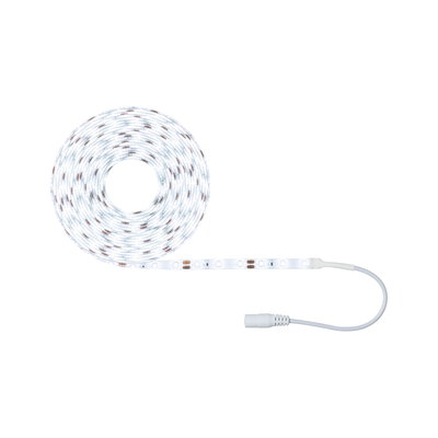 Weiße LED-Lichtleiste mit flexiblem Band und Anschlusskabel für moderne Beleuchtungslösungen