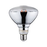 Reflecterende LED-lamp met E27-fitting en helder glas voor energiezuinige verlichting