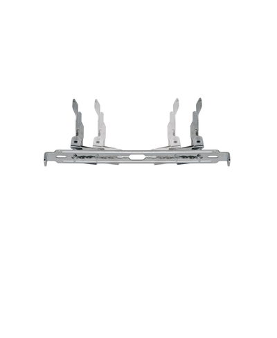 Support métallique argenté pour spots LED encastrés garantissant une fixation sûre au plafond