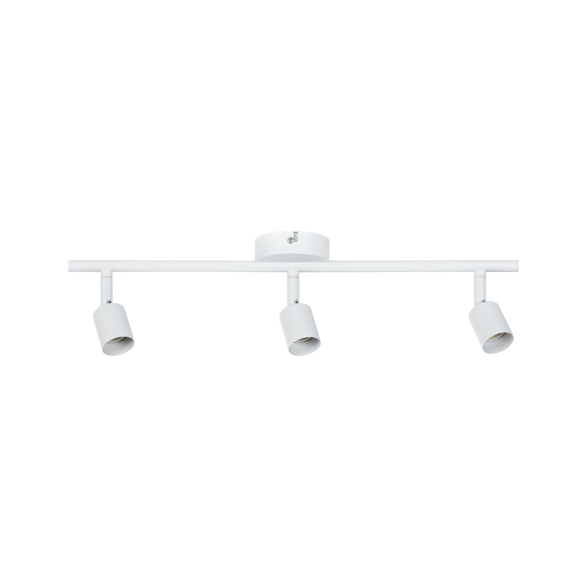 Spotlight Carolina GU10 230V max. 3x10W gradable Blanc dépoli Spot de plafond blanc moderne avec trois têtes réglables en métal pour un éclairage ciblé