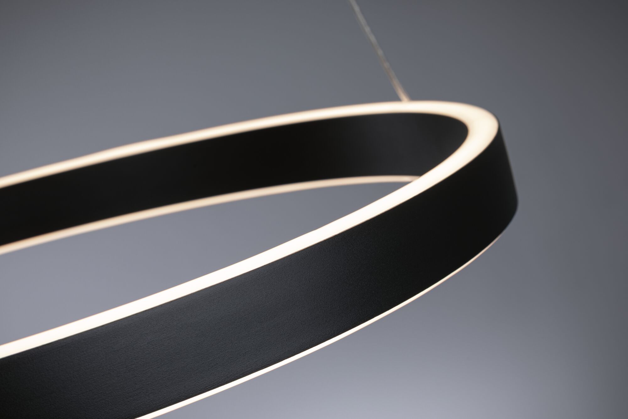 LED Pendelleuchte 3-Step-Dim Talione 2700K 1800lm 32W Schwarz
