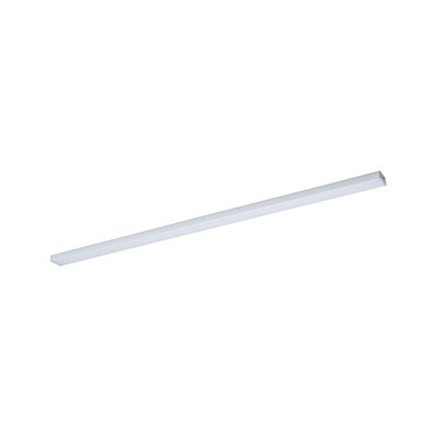 Plafonnier LED blanc mince en plastique pour éclairage intérieur moderne et solution d'éclairage économique.