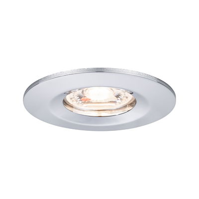 Spot encastré rond avec cadre blanc en métal pour éclairage LED moderne au plafond
