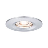 Ronde inbouwspot met wit metalen frame voor moderne LED-plafondverlichting