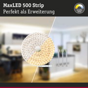 MaxLED 500 Strip LED-Lichtband mit einstellbarem Weißton für flexible Raumbeleuchtung