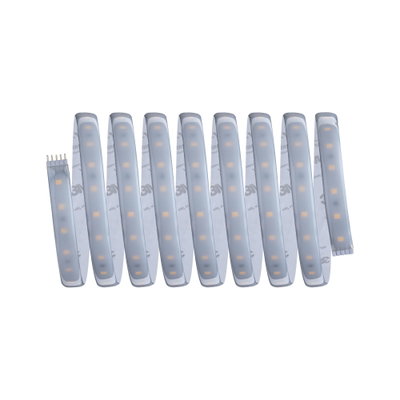 Flexible white LED strip light with protective coating for versatile lighting applications