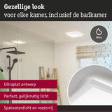 Ultradunne witte LED-plafondlamp met IP44, spatwaterdicht en roestvrij voor badkamer en kamers