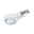 URail Connector End caps 141x57mm 5,8W White White plastic light attachment with metal clip for flexible LED lighting systems