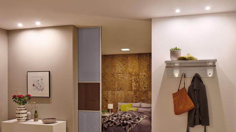 Einbauleuchten von Paulmann bieten Flexibilität Einbauleuchten für das Schlafzimmer.