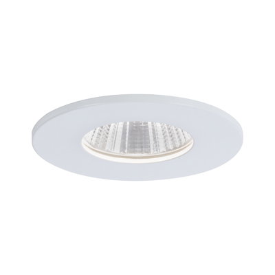 Spot encastré LED rond blanc avec réflecteur pour éclairage de plafond économe en énergie