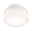 Plafonnier LED Maro IP44 3000K 430lm 230V 6,8W Blanc Plafonnier rond en plastique blanc avec éclairage diffus pour pièces à vivre.