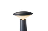Lampe extérieure moderne en métal noir avec lumière blanc chaud pour jardin et terrasse