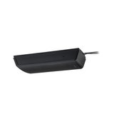 Lumière LED noire sous meuble en plastique avec câble pour éclairage de cuisine moderne