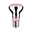 Grow Green Edition 230 V Filament LED Reflector E27 R63 200lm 6,5W 1300K Silver Reflective light bulb with silver base and pink filament for decorative lighting use