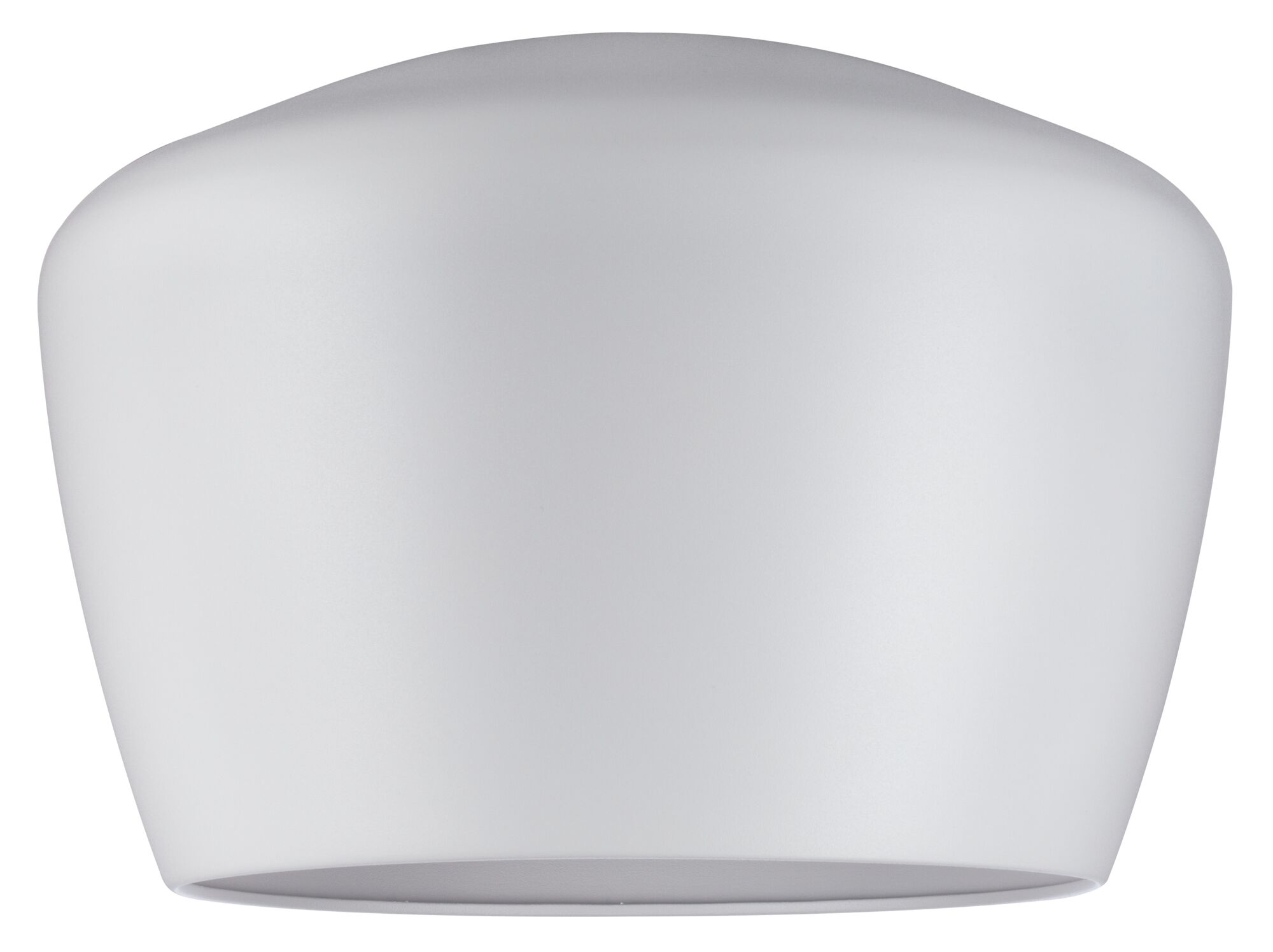 Modern white plastic ceiling light cover for indoor LED lighting applications