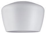 Modern white plastic ceiling light cover for indoor LED lighting applications
