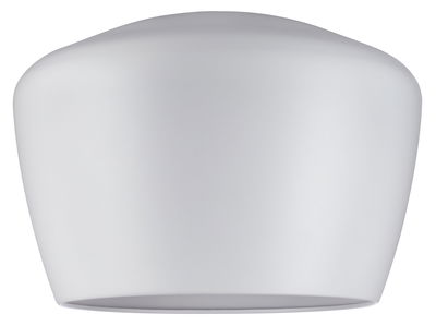 Modern white plastic ceiling light cover for indoor LED lighting applications
