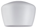 Modern white plastic ceiling light cover for indoor LED lighting applications