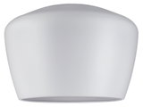 Modern white plastic ceiling light cover for indoor LED lighting applications