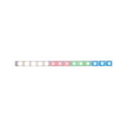 LED-Lichtleiste mit weißen, roten, grünen und blauen LEDs für flexible Farbbeleuchtung im Innenbereich