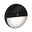 Solar Applique d'extérieur LED Elios Détecteur de mouvement IP44 3000K 50lm Anthracite Applique murale solaire ronde noire avec détecteur de mouvement et diffuseur blanc pour extérieur