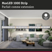 Bande LED MaxLED 1000 en blanc neutre, extension parfaite pour l'éclairage intérieur