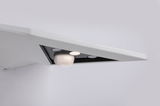 Hvid loftlys sensor med rund bevægelsesdetektor til smart lysstyring