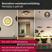 Decoratieve woonkamerverlichting met warm wit licht, veelzijdig voor wand- en plafondmontage