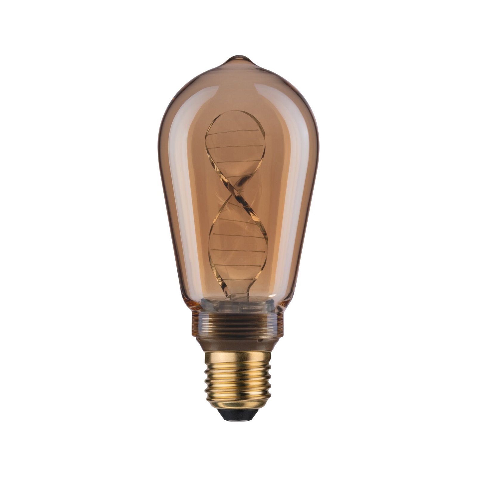 Inner Glow Edition LED Corn Helix E27 230V 180lm 3,5W 1800K Gold
