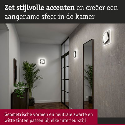 Moderne wandlampen met geometrische zwart-witte vormen voor stijlvolle accenten en sfeervolle kamerinrichting