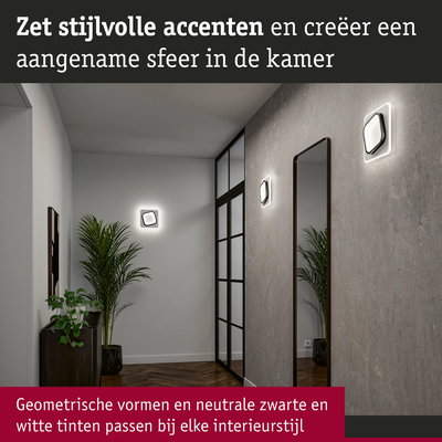 Moderne wandlampen met geometrische zwart-witte vormen voor stijlvolle accenten en sfeervolle kamerinrichting